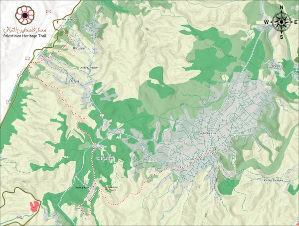 Topo map