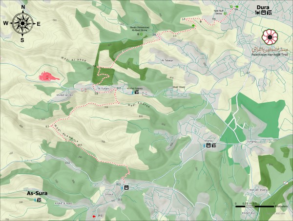Topo map