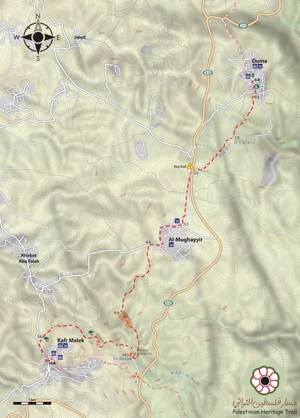 Topo map