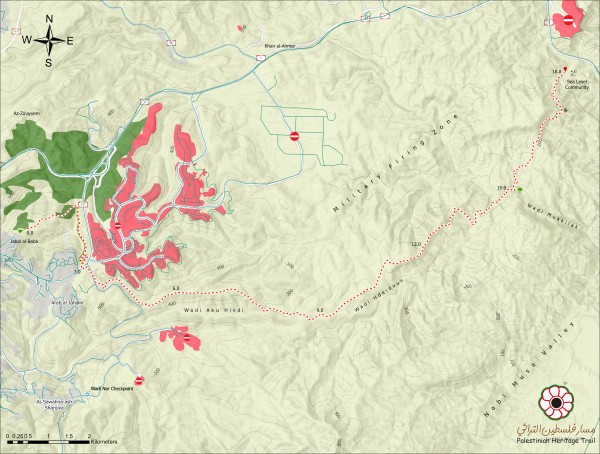 Topo map