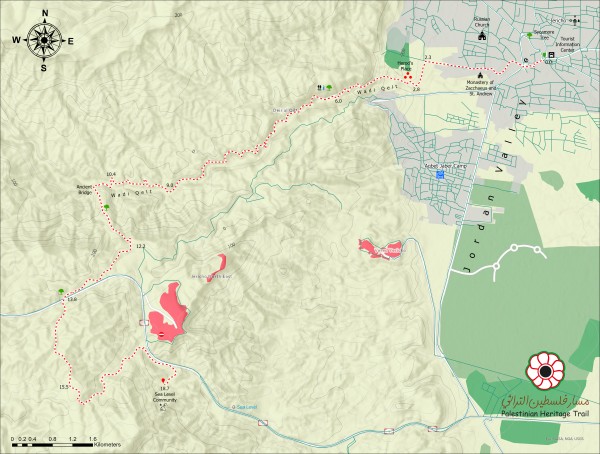 Topo map